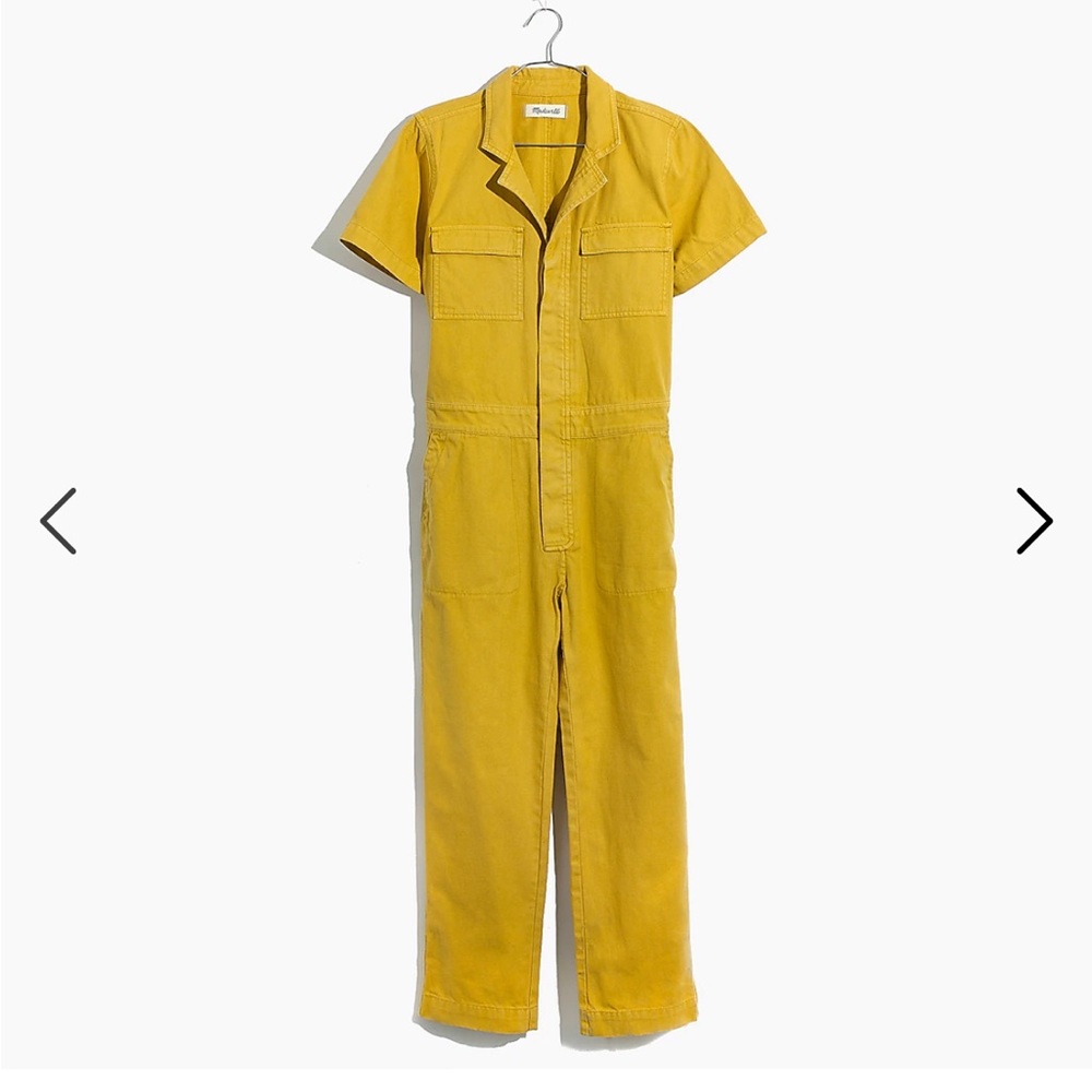 Short-Sleeve Coverall Jumpsuit